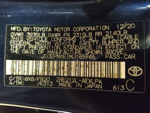 Used 2021 Toyota Corolla LE FWD image 33