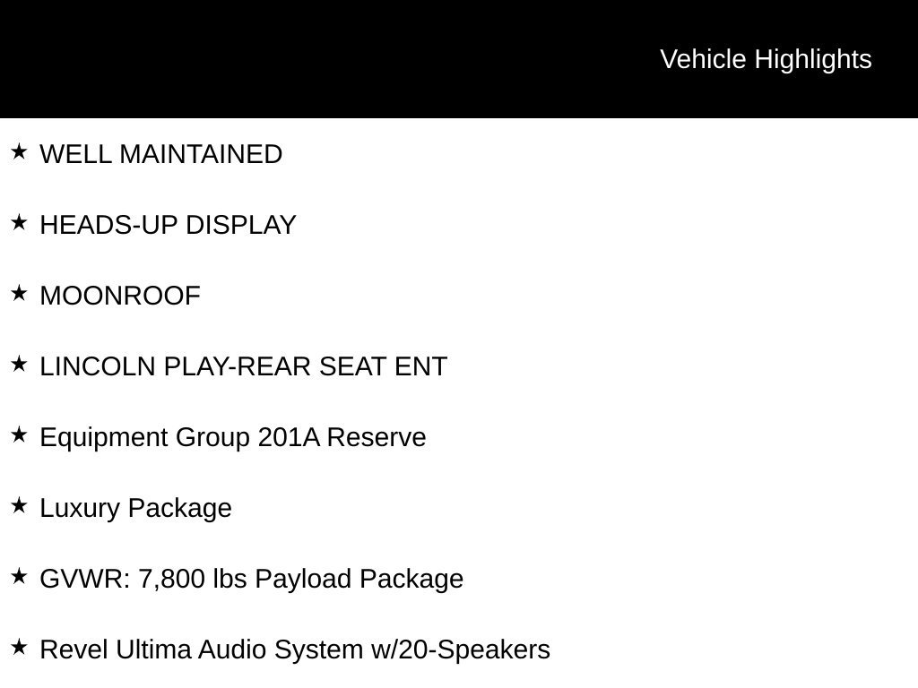 Used 2020 Lincoln Navigator L Reserve w/ Luxury Package AWD/4WD image 6