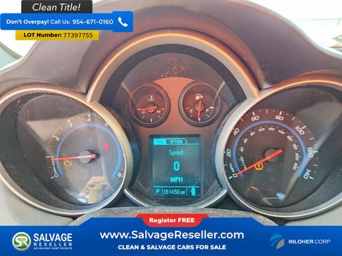 Used 2014 Chevrolet Cruze LS image 12