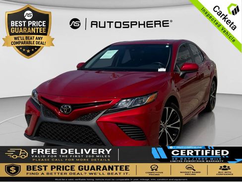 Used 2020 Toyota Camry SE FWD image 1