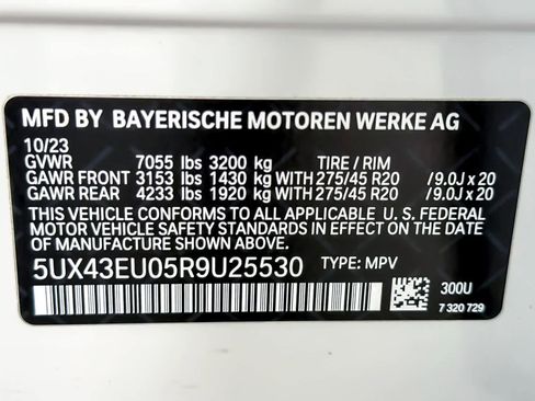 Used 2024 BMW X5 xDrive50e AWD/4WD image 30
