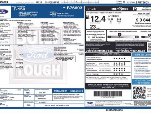 Used 2025 Ford F150 Platinum AWD/4WD image 5