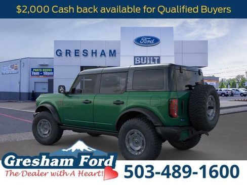 New 2025 Ford Bronco Badlands w/ Sasquatch Package AWD/4WD image 4