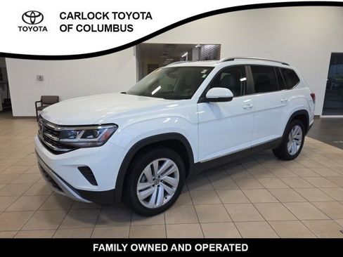 Used 2021 Volkswagen Atlas SEL AWD/4WD image 3