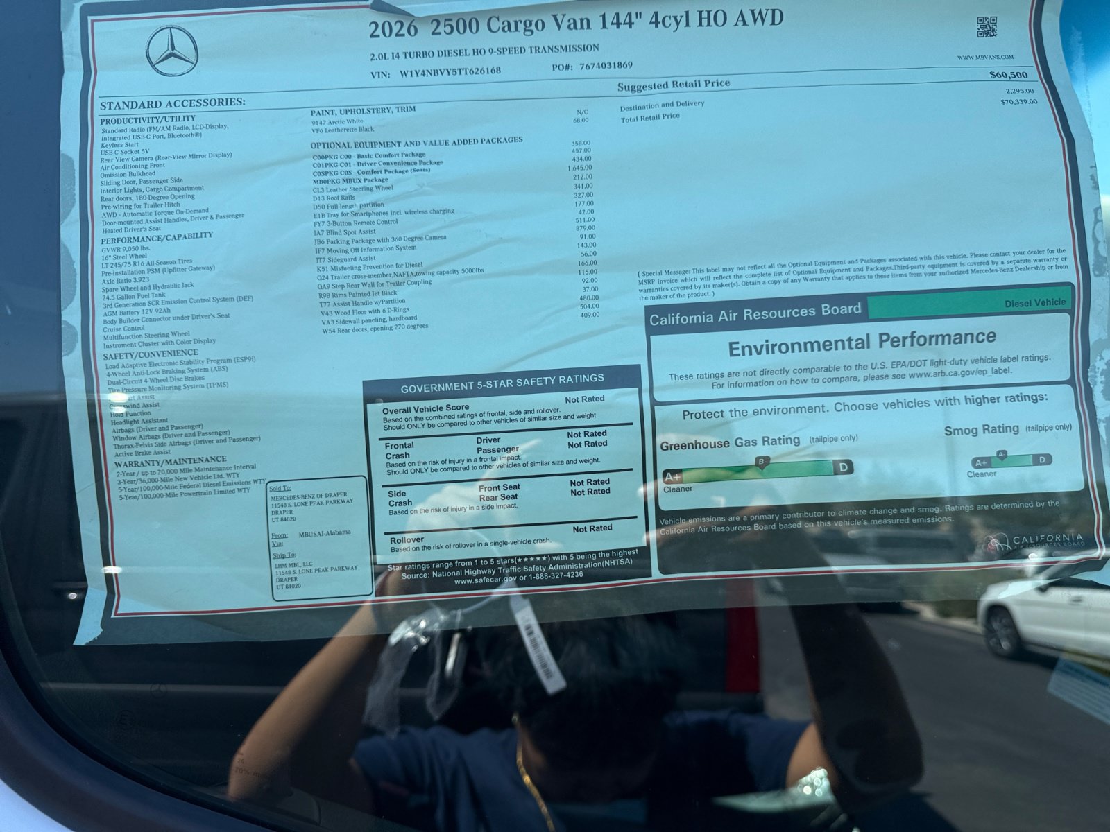 New 2026 Mercedes-Benz Sprinter 2500 image 35