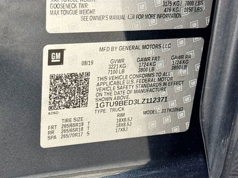 Used 2020 GMC Sierra 1500 SLE w/ SLE Value Package image 39