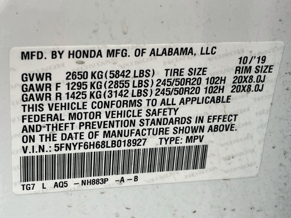 Used 2020 Honda Pilot Touring image 35
