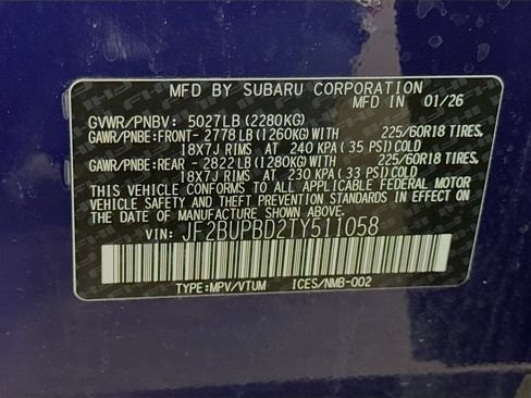 Used 2026 Subaru Outback Premium AWD/4WD image 43