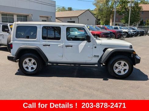 Used 2022 Jeep Wrangler Unlimited Sport w/ Sun And Sound Package AWD/4WD image 2