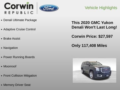 Used 2020 GMC Yukon Denali w/ Denali Ultimate Package image 6