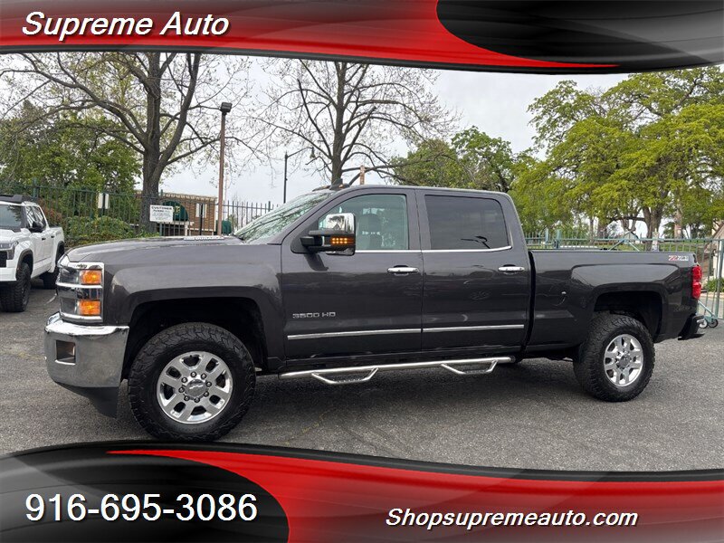 Used 2015 Chevrolet Silverado 3500 LTZ w/ Duramax Plus Package AWD/4WD image 1