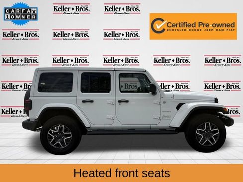 Used 2024 Jeep Wrangler Unlimited Sahara w/ Technology Group AWD/4WD image 8
