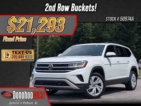 Used 2021 Volkswagen Atlas SE w/ Panoramic Sunroof Package FWD image 1