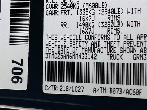 Certified 2021 Toyota Tacoma TRD Off-Road w/ TRD Premium Off Road Package image 29