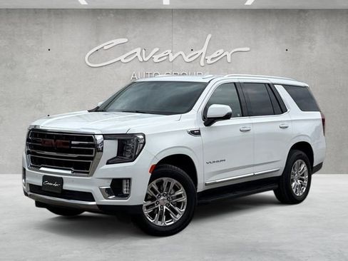 Used 2021 GMC Yukon SLT w/ Rear Media and Nav Package image 1