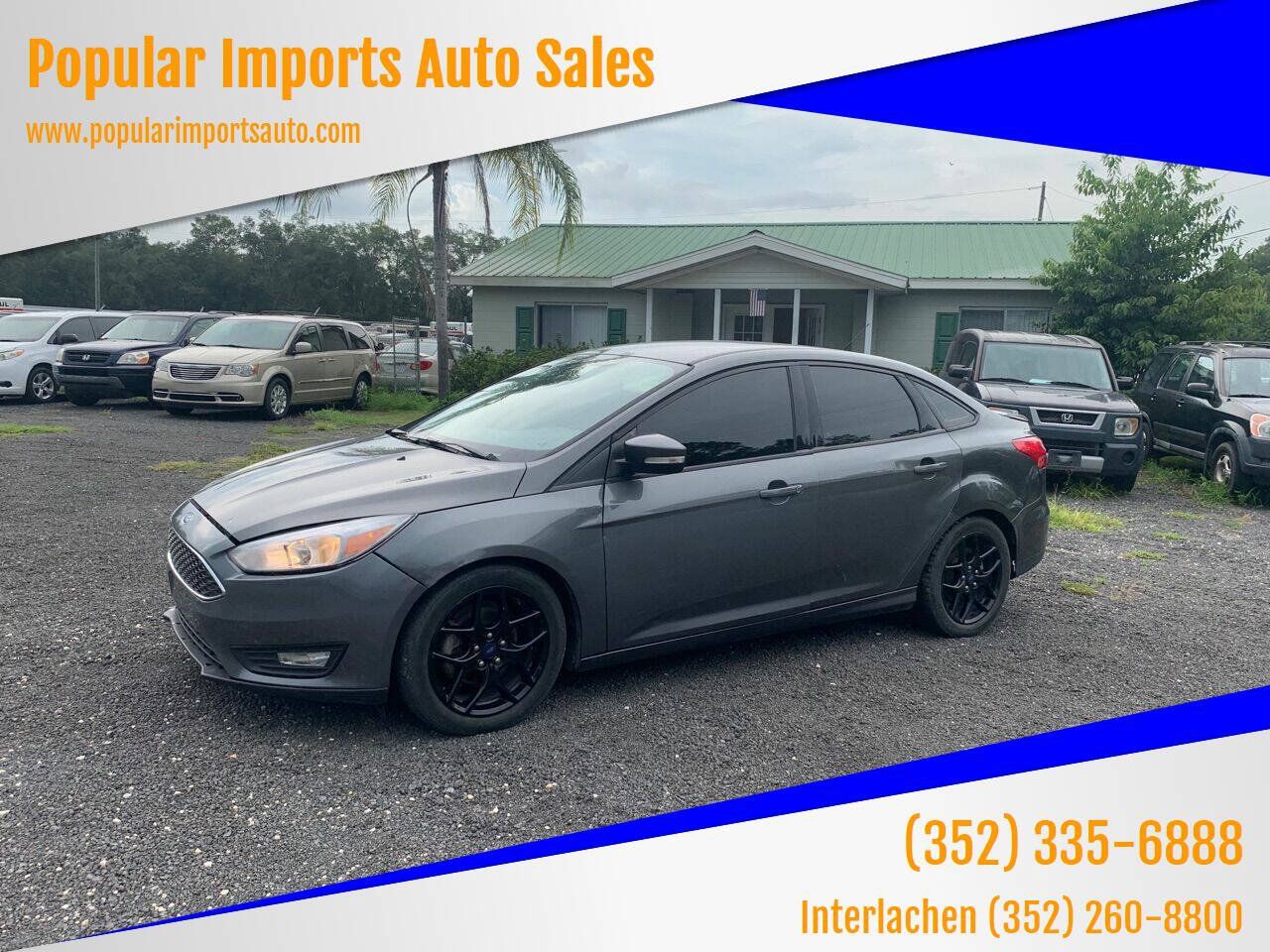 Used 2016 Ford Focus SE w/ Equipment Group 201A FWD image 1