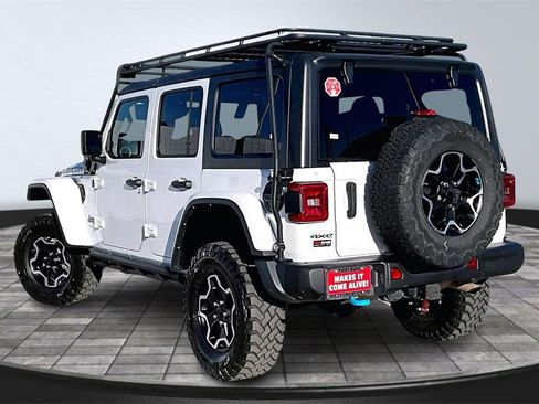 Used 2021 Jeep Wrangler Unlimited Rubicon 4xe w/ Steel Bumper Group image 3