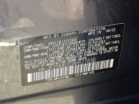 Used 2022 Subaru Forester Wilderness image 27