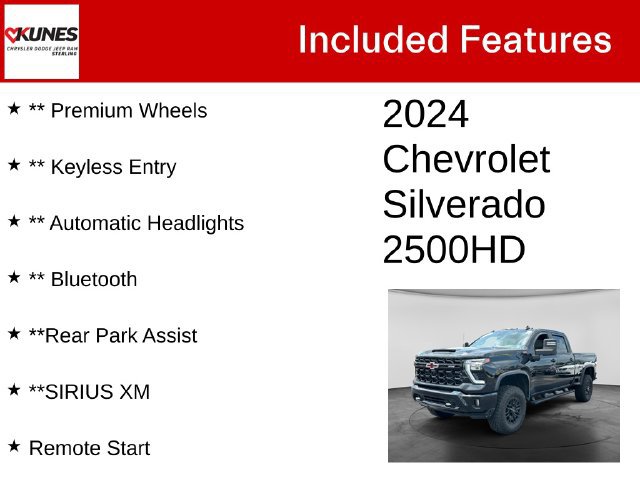 Used 2024 Chevrolet Silverado 2500 ZR2 w/ Technology Package AWD/4WD image 5