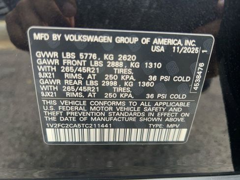 New 2026 Volkswagen Atlas Cross Sport SEL Premium R-Line AWD/4WD image 20