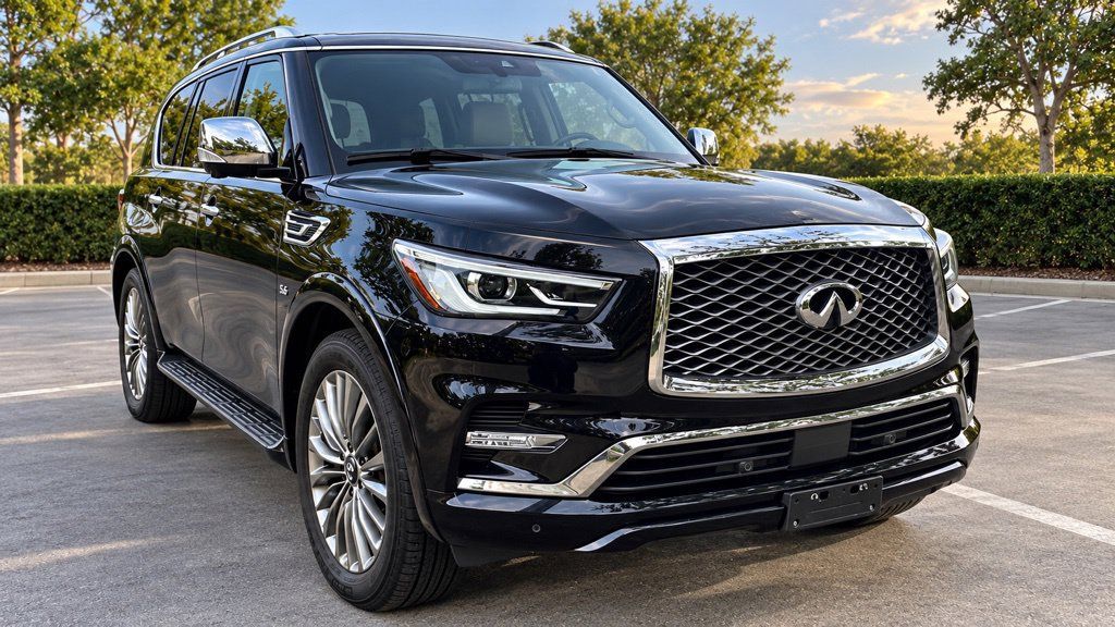 Used 2019 INFINITI QX80 Luxe w/ 22" Wheel Package AWD/4WD image 1