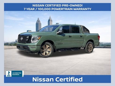 Certified 2024 Nissan Titan SV w/ SV Bronze Edition Package image 1
