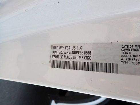 New 2023 RAM ProMaster 3500 w/ Lane Management Group image 13