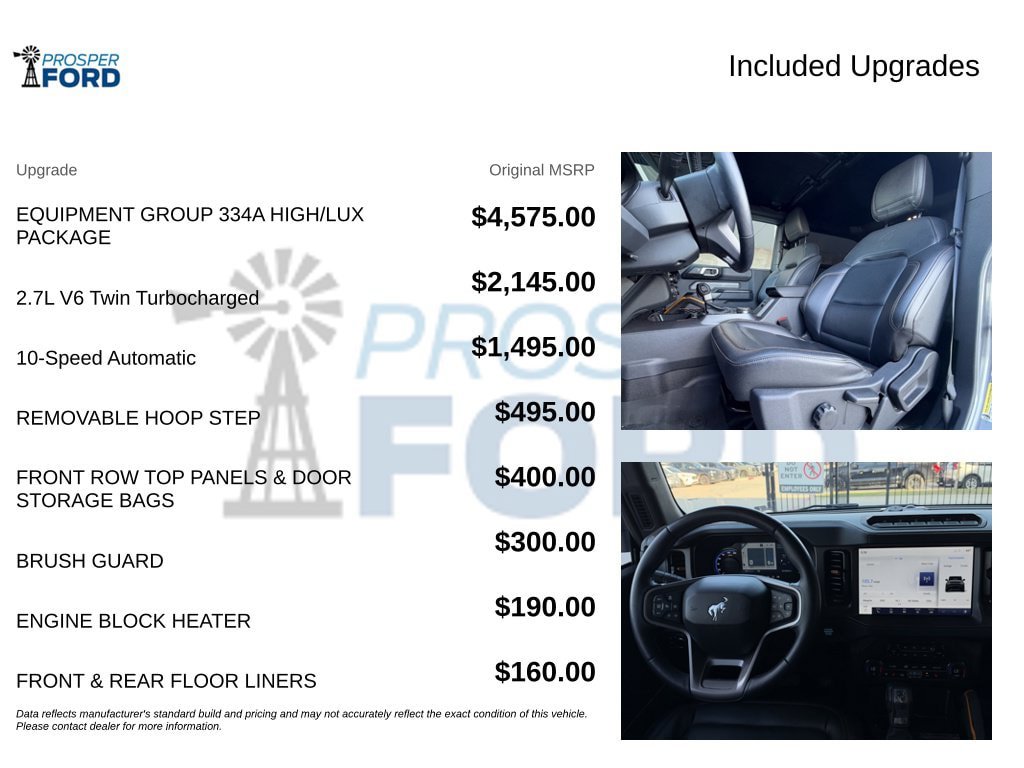 Used 2024 Ford Bronco Badlands AWD/4WD image 3