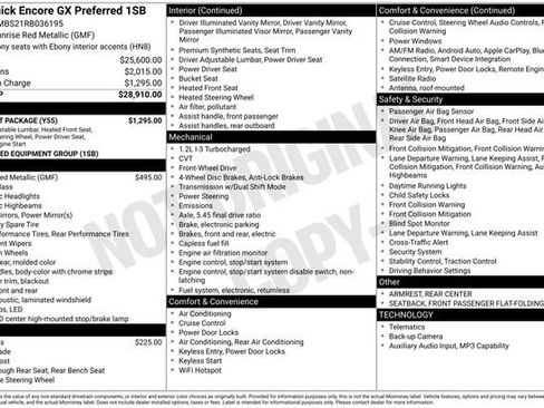 Certified 2024 Buick Encore GX Preferred w/ Comfort Package FWD image 6