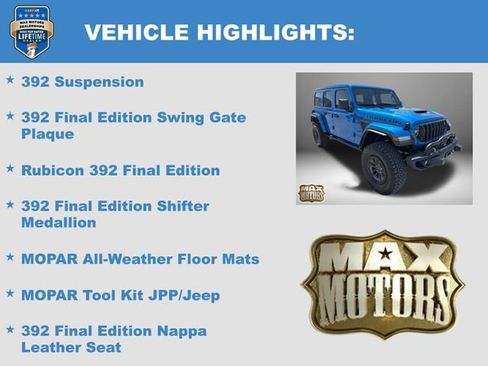 New 2024 Jeep Wrangler Rubicon 392 image 23