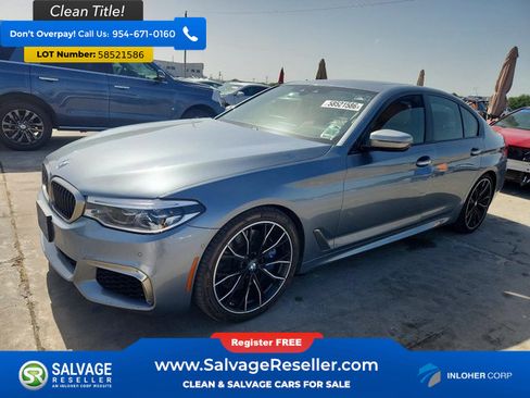 Used 2018 BMW M550i xDrive AWD/4WD image 1