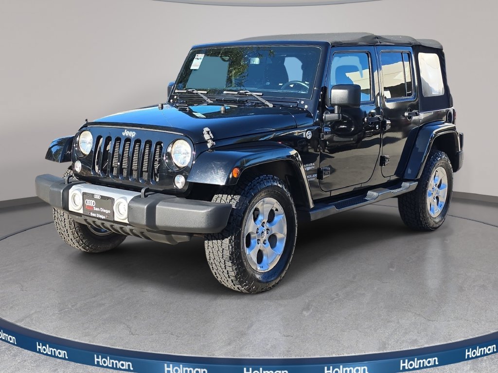 Used 2015 Jeep Wrangler Unlimited Sahara w/ Connectivity Group AWD/4WD image 1