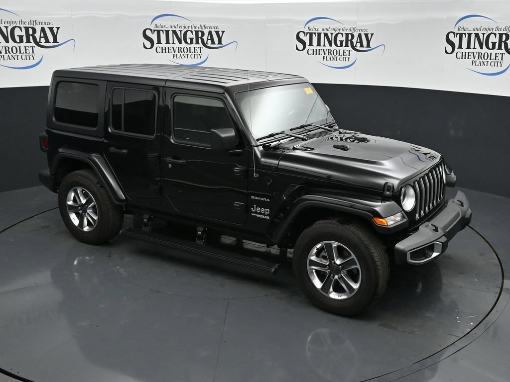 Used 2021 Jeep Wrangler Unlimited Sahara AWD/4WD image 21