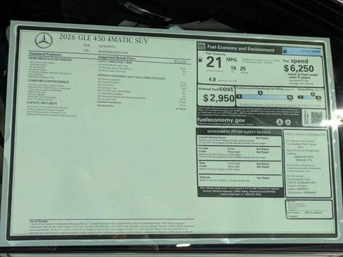New 2026 Mercedes-Benz GLE 450 4MATIC image 21