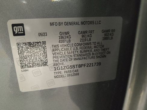 Used 2023 Chevrolet Malibu RS FWD image 33