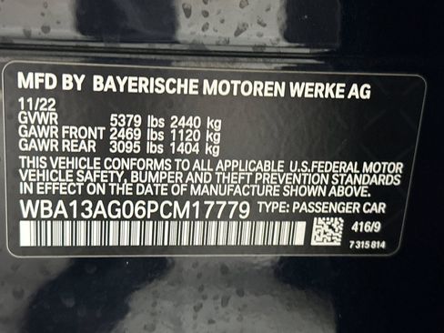 Certified 2023 BMW 530e w/ M Sport Package image 20