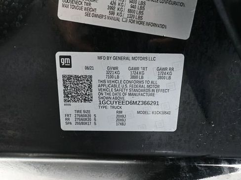 Used 2021 Chevrolet Silverado 1500 RST w/ Redline Edition AWD/4WD image 52
