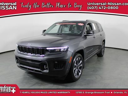 Used 2022 Jeep Grand Cherokee L Overland w/ MOPAR Finishing Package