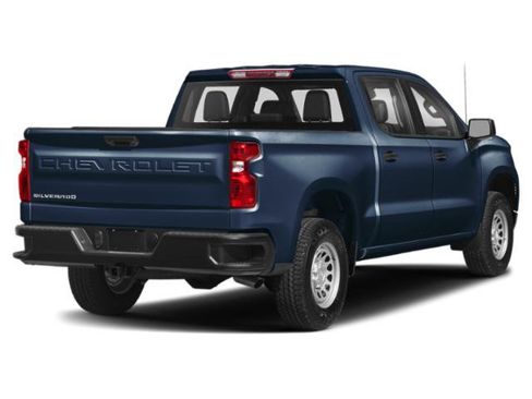 Used 2024 Chevrolet Silverado 1500 Custom w/ Turbomax Blackout Package AWD/4WD image 2