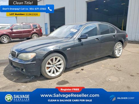 Used 2008 BMW 750i RWD image 1