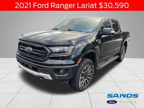 Used 2021 Ford Ranger Lariat w/ Equipment Group 501A High image 1