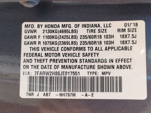 Used 2018 Honda CR-V EX-L image 21