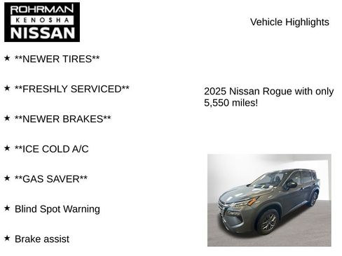 Used 2025 Nissan Rogue S image 7