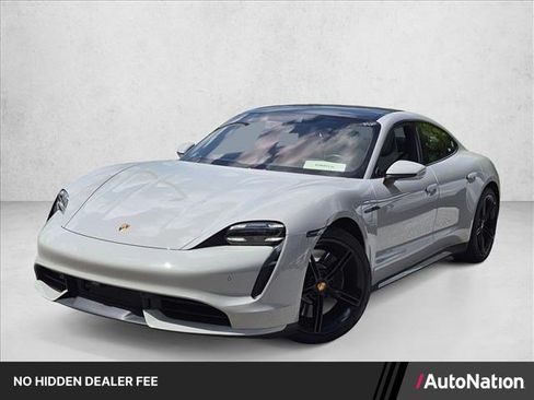 Used 2024 Porsche Taycan Turbo AWD/4WD image 1