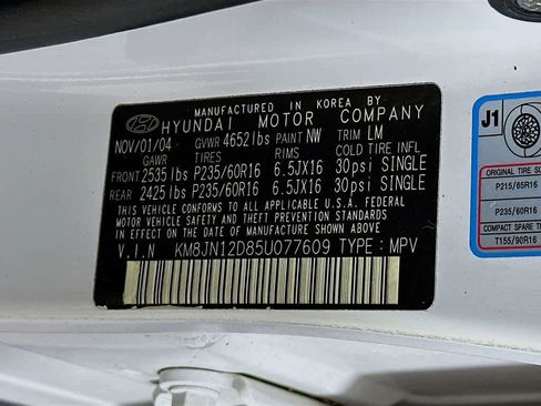 Used 2005 Hyundai Tucson GLS image 22