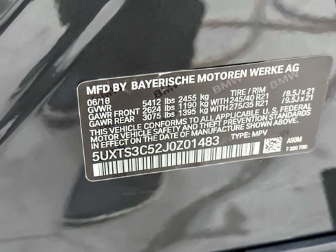 Used 2018 BMW X3 M40i w/ Premium Package image 31