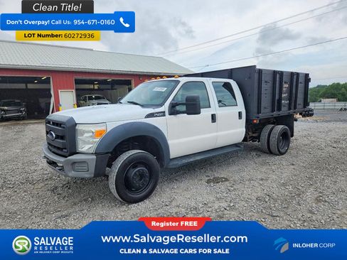 Used 2016 Ford F450 XL w/ Snow Plow Prep Package RWD image 1