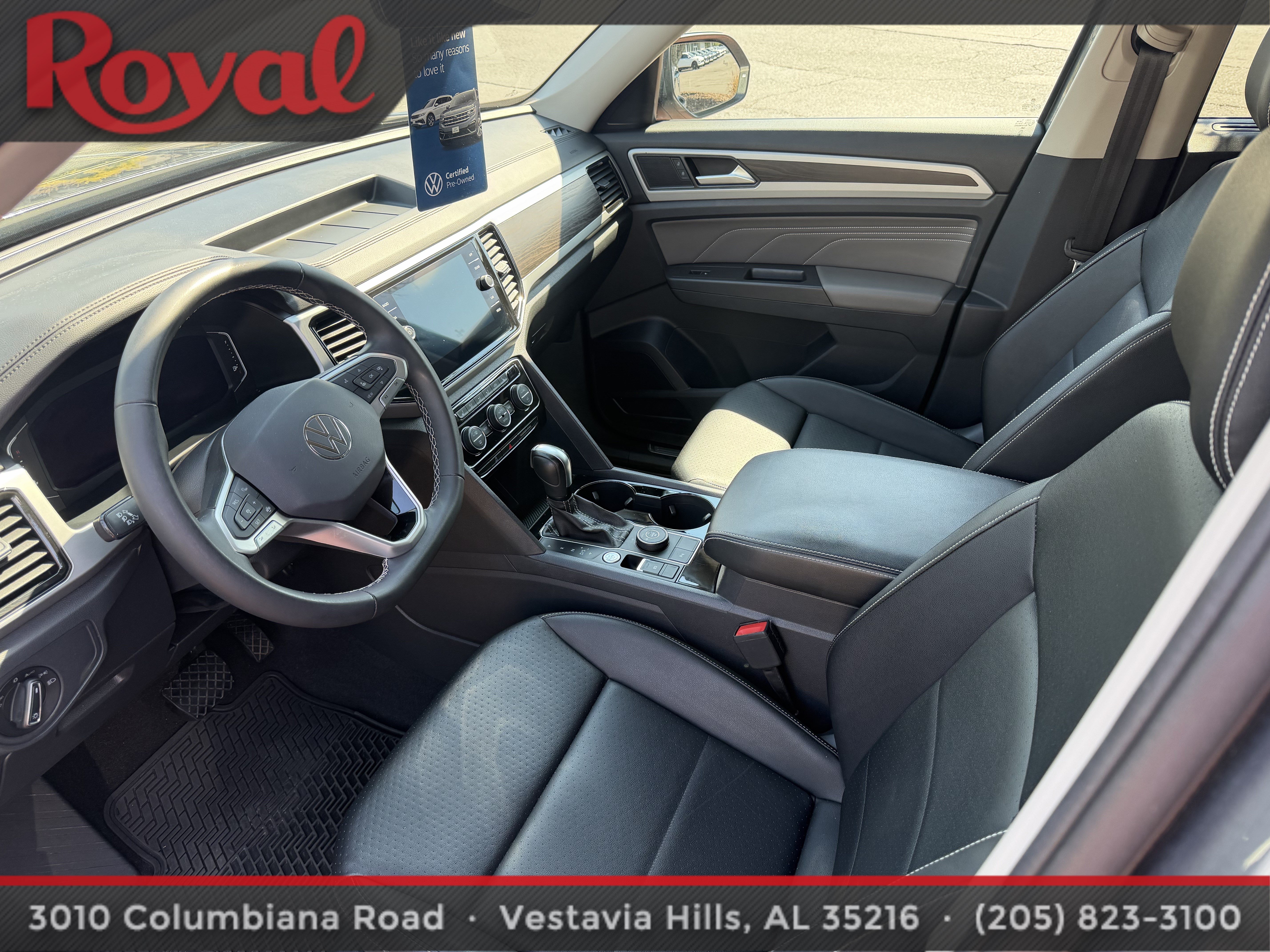 Certified 2023 Volkswagen Atlas SE w/ Black Wheel Package AWD/4WD image 8