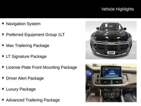 Certified 2024 Chevrolet Tahoe LT w/ LT Signature Package AWD/4WD image 16