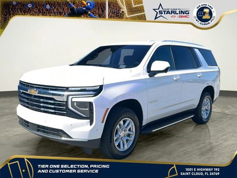 Used 2025 Chevrolet Tahoe LT AWD/4WD image 1
